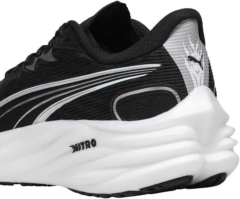 PUMA Women's Velocity Nitro 4 Running Shoe, Dark Amethyst Black, 9.5 US