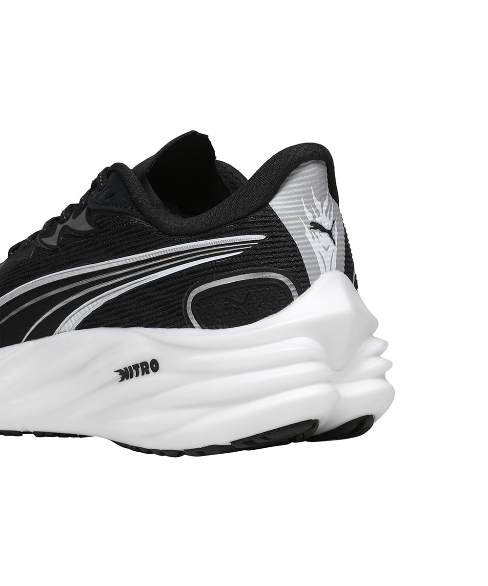 PUMA Women's Velocity Nitro 4 Running Shoe, Dark Amethyst Black, 9.5 US