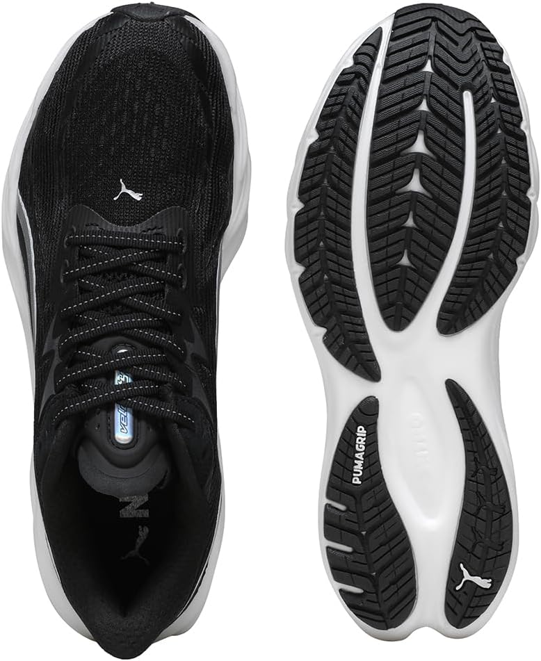 PUMA Women's Velocity Nitro 4 Running Shoe, Dark Amethyst Black, 9.5 US