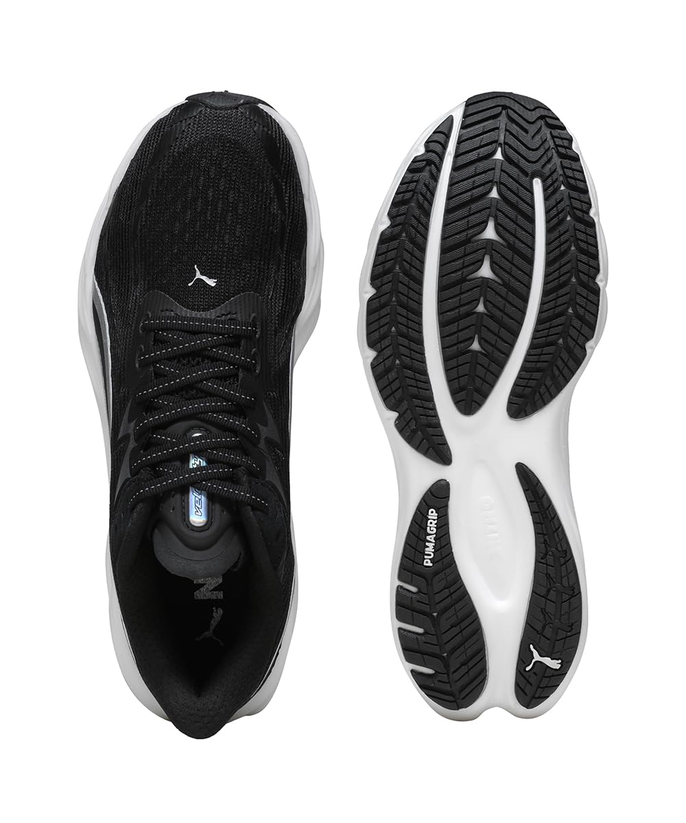 PUMA Women's Velocity Nitro 4 Running Shoe, Dark Amethyst Black, 9.5 US