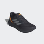 Adidas Performance Runfalcon 5 Men's Running Shoes, Aurora Onix/Iron Met./Lucid Tangerine, 11.5 US