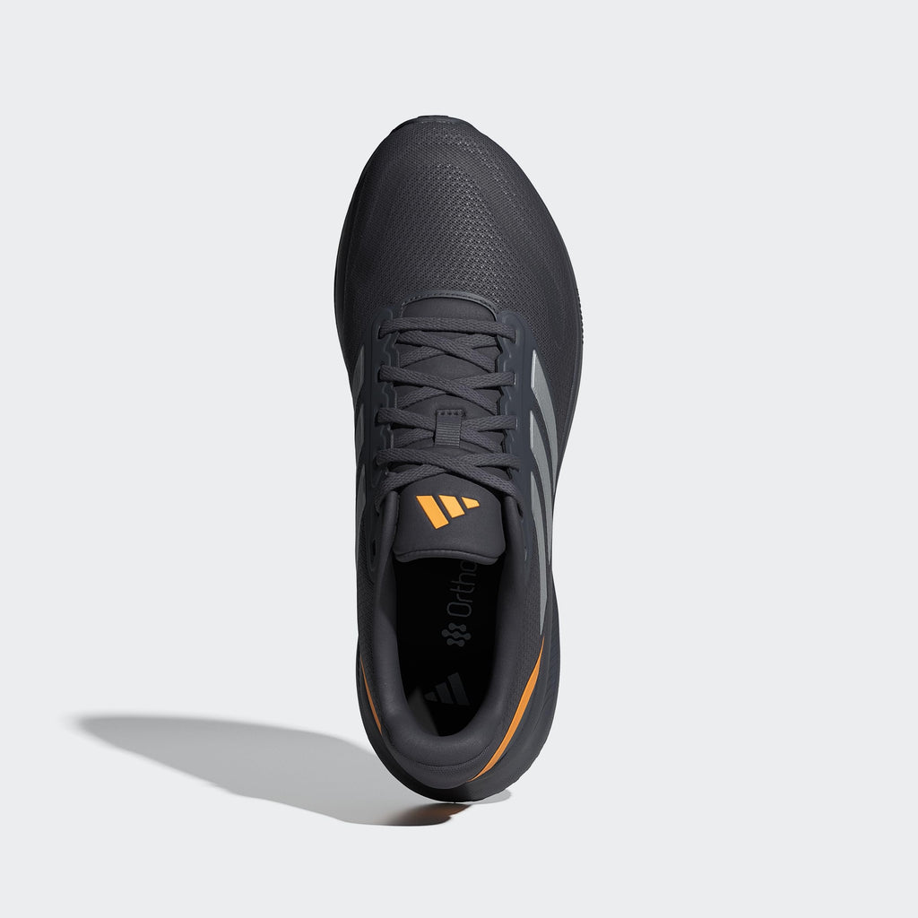 Adidas Performance Runfalcon 5 Men's Running Shoes, Aurora Onix/Iron Met./Lucid Tangerine, 11.5 US