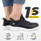 FitVille BriskWalk – Women's Wide Fit Slip-On Shoe