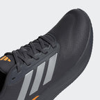 Adidas Performance Runfalcon 5 Men's Running Shoes, Aurora Onix/Iron Met./Lucid Tangerine, 11.5 US
