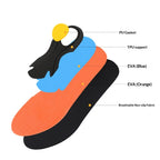 WorkForm Pro insole - side profile showing arch height